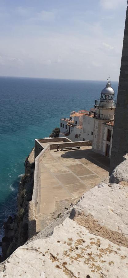 Charmant Appartement Avec Vue Sur Le Chateau De Peñíscola 外观 照片