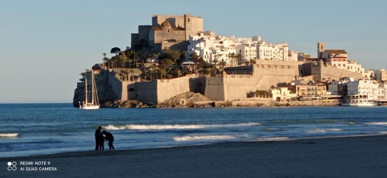 Charmant Appartement Avec Vue Sur Le Chateau De Peñíscola 外观 照片