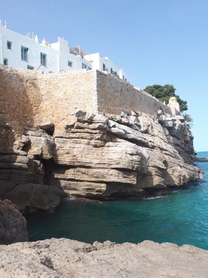 Charmant Appartement Avec Vue Sur Le Chateau De Peñíscola 外观 照片
