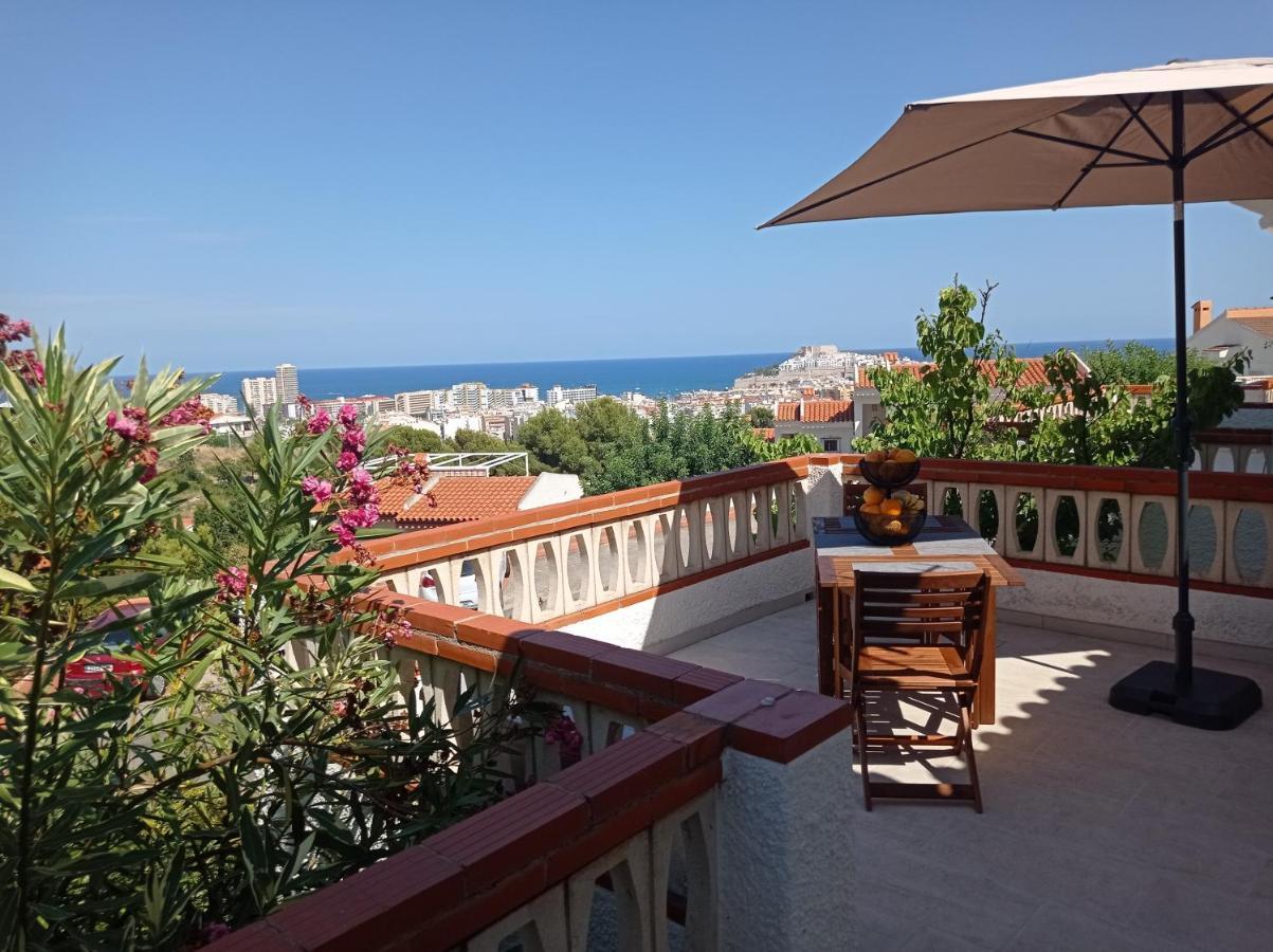 Charmant Appartement Avec Vue Sur Le Chateau De Peñíscola 外观 照片
