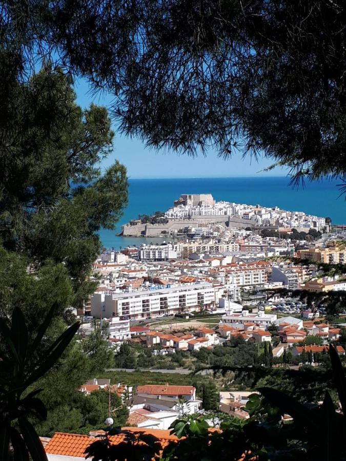 Charmant Appartement Avec Vue Sur Le Chateau De Peñíscola 外观 照片